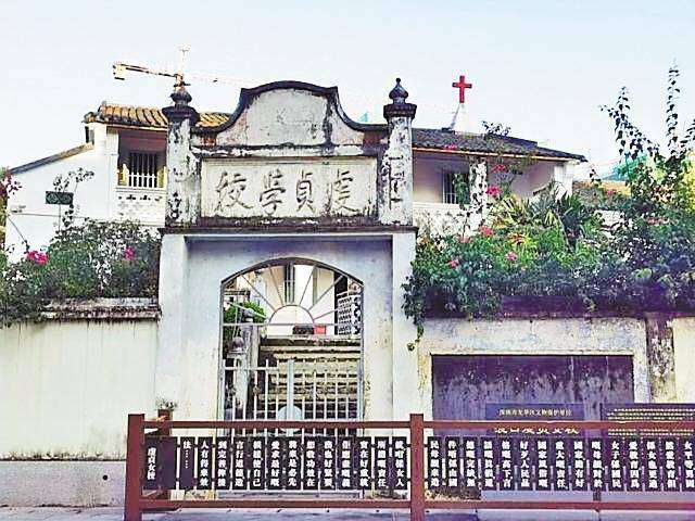 龙华重建百年老校